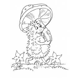 Coloring page: Hedgehog (Animals) #8342 - Free Printable Coloring Pages
