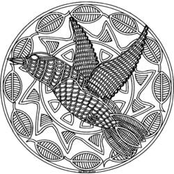 Coloring page: Humming-bird (Animals) #3806 - Free Printable Coloring Pages