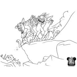 Coloring page: Hyena (Animals) #19678 - Free Printable Coloring Pages