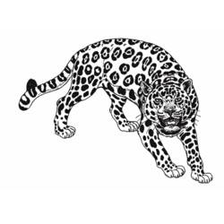 Coloring page: Jaguar (Animals) #9001 - Free Printable Coloring Pages