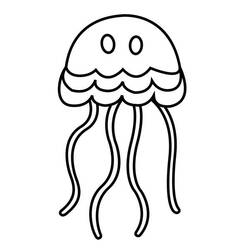 Coloring page: Jellyfish (Animals) #20464 - Free Printable Coloring Pages
