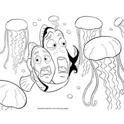 Coloring page: Jellyfish (Animals) #20474 - Free Printable Coloring Pages