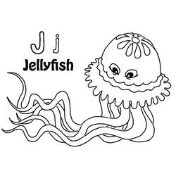 Coloring page: Jellyfish (Animals) #20496 - Free Printable Coloring Pages