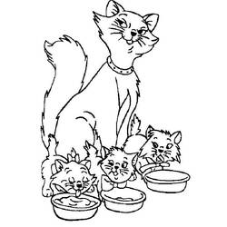 Coloring page: Kitten (Animals) #18184 - Free Printable Coloring Pages