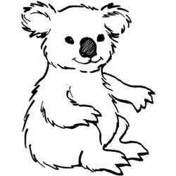 Coloring page: Koala (Animals) #9312 - Free Printable Coloring Pages