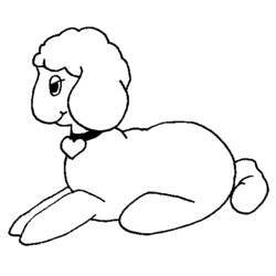 Coloring page: Lamb (Animals) #248 - Free Printable Coloring Pages