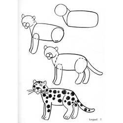 Coloring page: Leopard (Animals) #9779 - Free Printable Coloring Pages