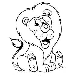 Coloring page: Lion (Animals) #10244 - Free Printable Coloring Pages