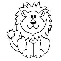 Coloring page: Lion (Animals) #10281 - Free Printable Coloring Pages