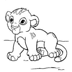 Coloring page: Lion (Animals) #10283 - Free Printable Coloring Pages