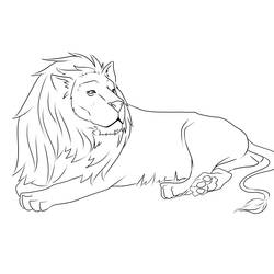 Coloring page: Lion (Animals) #10299 - Free Printable Coloring Pages