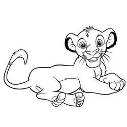 Coloring page: Lion (Animals) #10309 - Free Printable Coloring Pages
