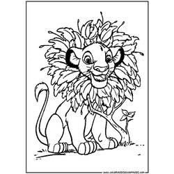 Coloring page: Lion (Animals) #10312 - Free Printable Coloring Pages