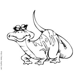 Coloring page: Lizards (Animals) #22319 - Free Printable Coloring Pages