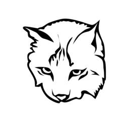 Coloring page: Lynx (Animals) #10806 - Free Printable Coloring Pages