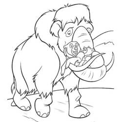 Coloring page: Mammoth (Animals) #19185 - Free Printable Coloring Pages