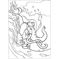 Coloring page: Mammoth (Animals) #19231 - Free Printable Coloring Pages