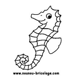 Coloring page: Marine Animals (Animals) #21990 - Free Printable Coloring Pages