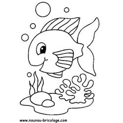 Coloring page: Marine Animals (Animals) #22003 - Free Printable Coloring Pages