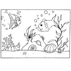 Coloring page: Marine Animals (Animals) #22252 - Free Printable Coloring Pages