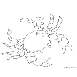 Coloring page: Marine Animals (Animals) #22253 - Free Printable Coloring Pages