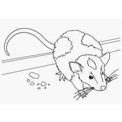Coloring page: Mouse (Animals) #13963 - Free Printable Coloring Pages