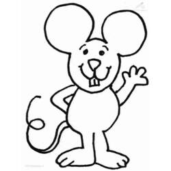 Coloring page: Mouse (Animals) #13986 - Free Printable Coloring Pages