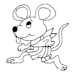Coloring page: Mouse (Animals) #14026 - Free Printable Coloring Pages