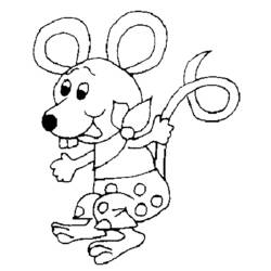 Coloring page: Mouse (Animals) #14053 - Free Printable Coloring Pages