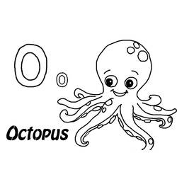 Coloring page: Octopus (Animals) #18919 - Free Printable Coloring Pages