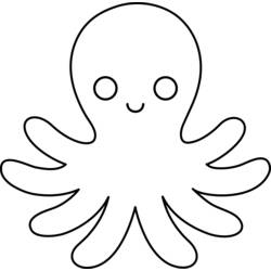 Coloring page: Octopus (Animals) #18993 - Free Printable Coloring Pages
