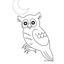 Coloring page: Owl (Animals) #8419 - Free Printable Coloring Pages