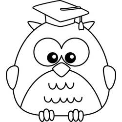 Coloring page: Owl (Animals) #8427 - Free Printable Coloring Pages