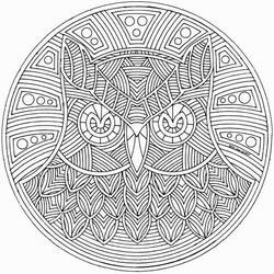 Coloring page: Owl (Animals) #8466 - Free Printable Coloring Pages