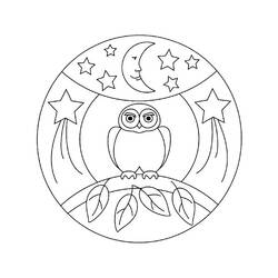 Coloring page: Owl (Animals) #8481 - Free Printable Coloring Pages