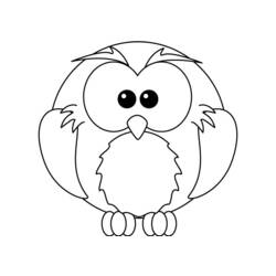 Coloring page: Owl (Animals) #8521 - Free Printable Coloring Pages