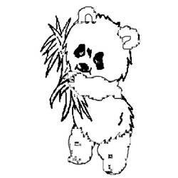 Coloring page: Panda (Animals) #12451 - Free Printable Coloring Pages