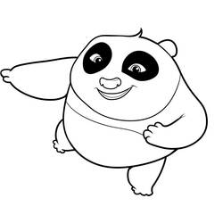 Coloring page: Panda (Animals) #12457 - Free Printable Coloring Pages