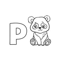 Coloring page: Panda (Animals) #12546 - Free Printable Coloring Pages