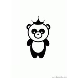 Coloring page: Panda (Animals) #12581 - Free Printable Coloring Pages