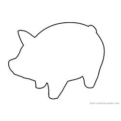 Coloring page: Pig (Animals) #3652 - Free Printable Coloring Pages