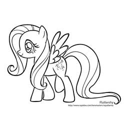 Coloring page: Pony (Animals) #17826 - Free Printable Coloring Pages