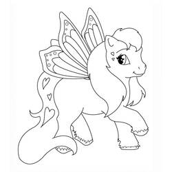 Coloring page: Pony (Animals) #17829 - Free Printable Coloring Pages