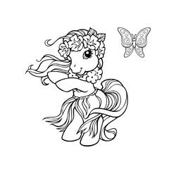 Coloring page: Pony (Animals) #17847 - Free Printable Coloring Pages