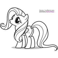 Coloring pages: Pony - Free Printable Coloring Pages