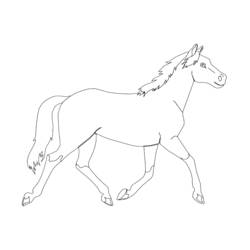 Coloring page: Pony (Animals) #17906 - Free Printable Coloring Pages