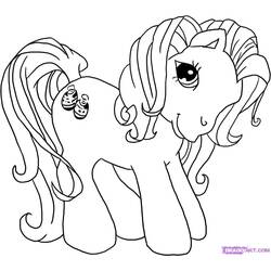 Coloring page: Pony (Animals) #17942 - Free Printable Coloring Pages