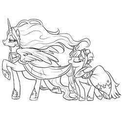 Coloring page: Pony (Animals) #17952 - Free Printable Coloring Pages