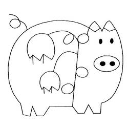 Coloring page: Pork (Animals) #17720 - Free Printable Coloring Pages