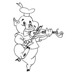 Coloring page: Pork (Animals) #17742 - Free Printable Coloring Pages